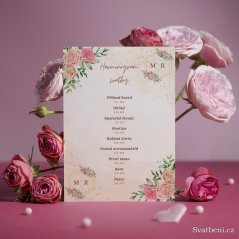 Harmonogram svatby - Barevné růže